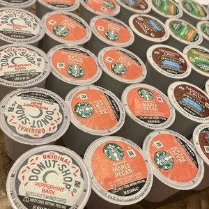 40+ K Cups Keurig Coffee pods office